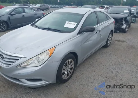 2012 Hyundai Sonata Gls из США, поврежденный, VIN 5NPEB4AC3CH393791